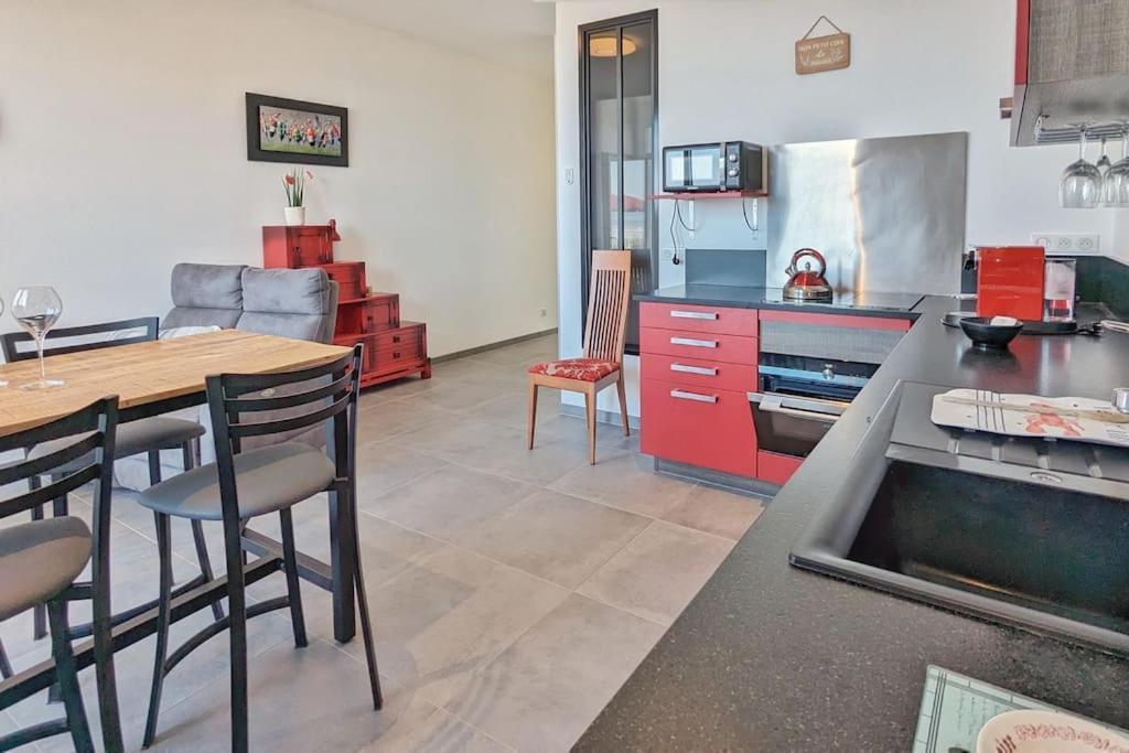 Appartement Pour 3 Personnes Sur La Plage Les Pieds Dans Leau Plonévez-Porzay Buitenkant foto